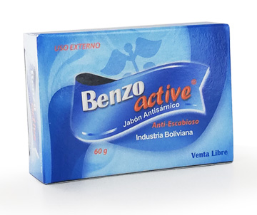 BENZO ACTIVE® JABON x 60 G